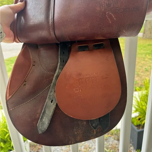 Stübben Edelweiss Jumping Saddle – 16” Seat (Made in Switzerland) - Picture 6 of 16